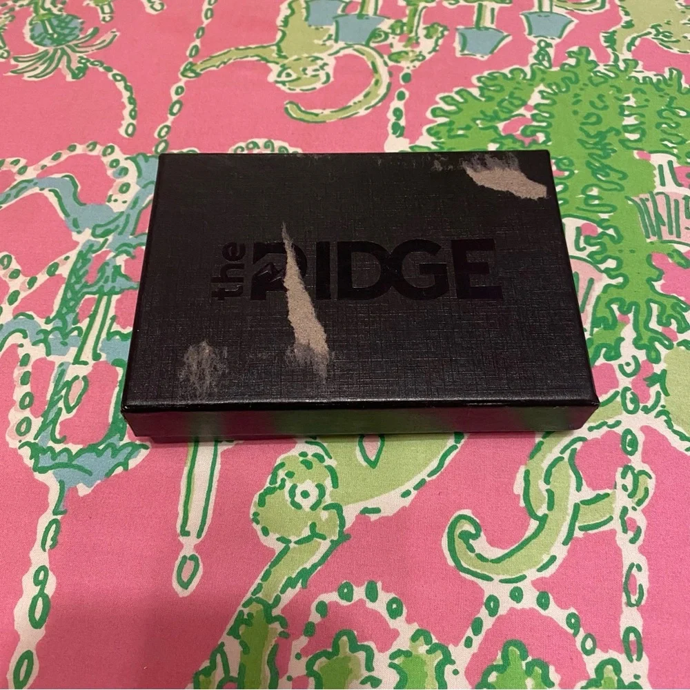 The Ridge aluminum black Money Clip